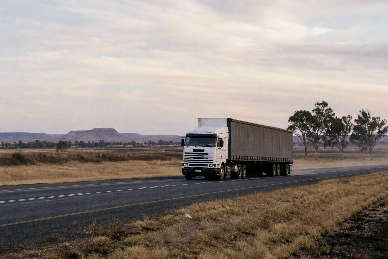 SafeTrak N3 highway fleet vehicle on South African road